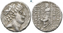 Seleukid Kingdom. Antioch. Philip I Philadelphos 95-75 BC. Tetradrachm AR