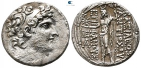 Seleukid Kingdom. Antioch on the Orontes. Antiochos VIII Epiphanes (Grypos) 121-97 BC. First reign at Antioch, 121/0-113 BC. Tetradrachm AR