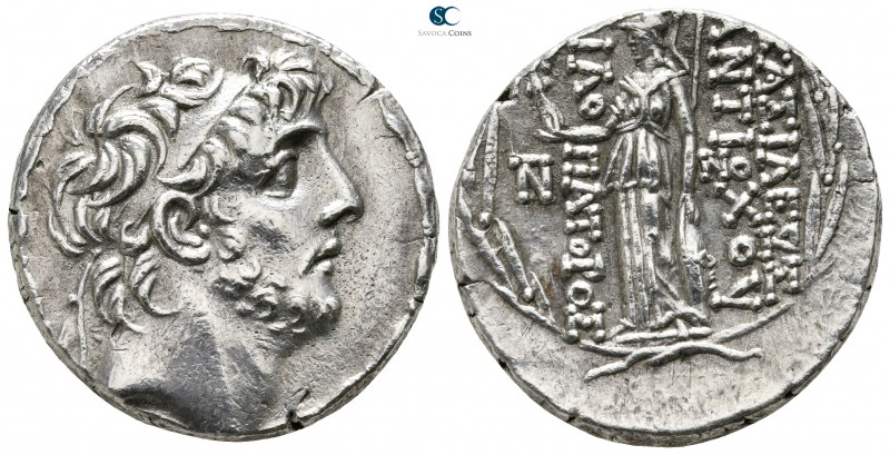 Seleukid Kingdom. Uncertain mint. Antiochos IX Eusebes Philopator (Kyzikenos) 11...