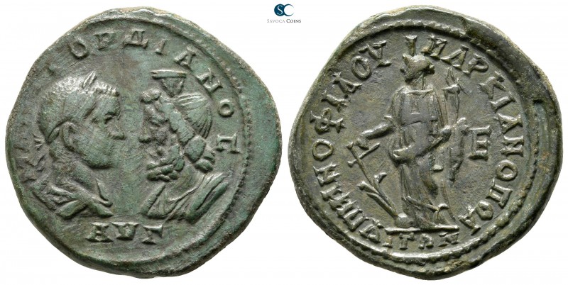 Moesia Inferior. Marcianopolis. Gordian III AD 238-244. 
Bronze Æ

28 mm., 13...
