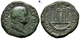 Cyprus. Koinon of Cyprus. Vespasian AD 69-79. Bronze Æ