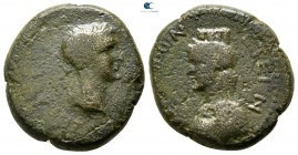 Galatia. Koinon of Galatia. Tiberius AD 14-37. Bronze Æ