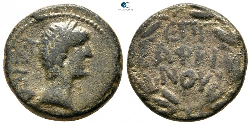 Galatia. Koinon of Galatia. Claudius AD 41-54. ΑΦΡΙΝΟΣ (Annius Afrinus, magistra...