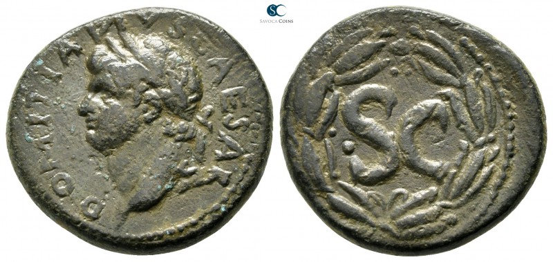 Seleucis and Pieria. Antioch. Domitian AD 81-96. 
Bronze Æ

23 mm., 7,80 g.
...