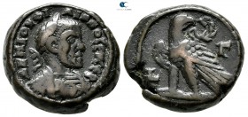 Egypt. Alexandria. Philip I Arab AD 244-249. Dated RY 3=AD 245/6. Potin Tetradrachm