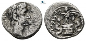 Augustus 27 BC-AD 14. Ephesos (?). Quinarius AR
