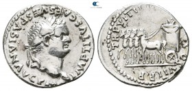 Titus AD 79-81. Struck AD 79. Rome. Denarius AR