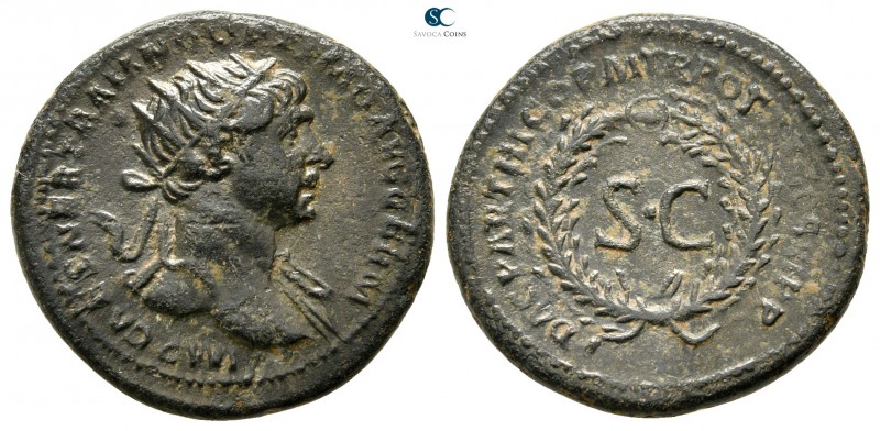 Trajan AD 98-117. Rome. Struck for circulation in the East
Semis Æ

20 mm., 4...