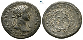 Trajan AD 98-117. Rome. Struck for circulation in the East. Semis Æ