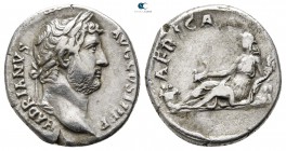 Hadrian AD 117-138. Struck AD 134-138. "Travel Series" issue. Rome. Denarius AR