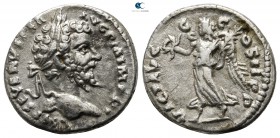 Septimius Severus AD 193-211. Struck AD 198. Laodicea ad Mare. Denarius AR