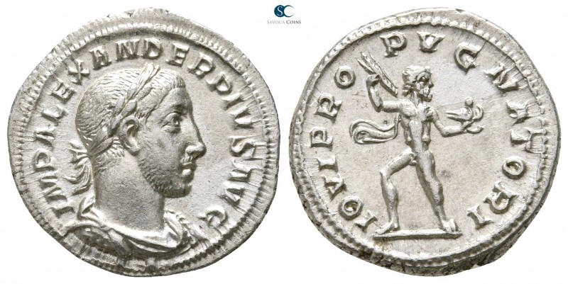 Severus Alexander AD 222-235. Struck circa AD 231-235. Rome
Denarius AR

20 m...