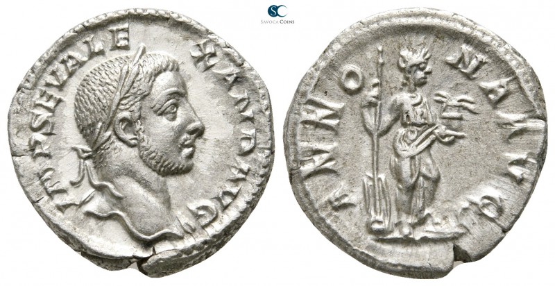 Severus Alexander AD 222-235. Struck circa AD 228-231. Rome
Denarius AR

19 m...