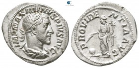 Maximinus I Thrax AD 235-238. Struck circa AD 235-236. Rome. Denarius AR