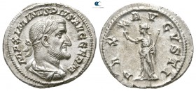 Maximinus I Thrax AD 235-238. Struck circa AD 236-238. Rome. Denarius AR