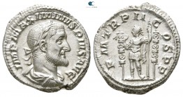 Maximinus I Thrax AD 235-238. Struck AD 236. Rome. Denarius AR