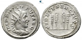 Philip I Arab AD 244-249. Struck AD 247-249. Rome. Antoninianus AR