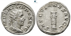 Philip I Arab AD 244-249. Commemorating the millennial games, AD 249. Rome. Antoninianus AR