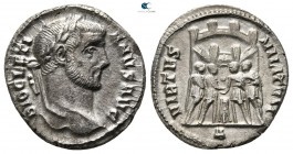 Diocletian AD 284-305. Rome. Argenteus AR