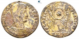 Constantius Gallus, as Caesar AD 351-354. Contemporary imitation of Antioch. Antioch. Fourrée Solidus