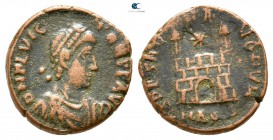 Flavius Victor AD 387-388. Aquileia. Minimus Æ