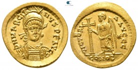 Marcian AD 450-457. Constantinople. Solidus AV