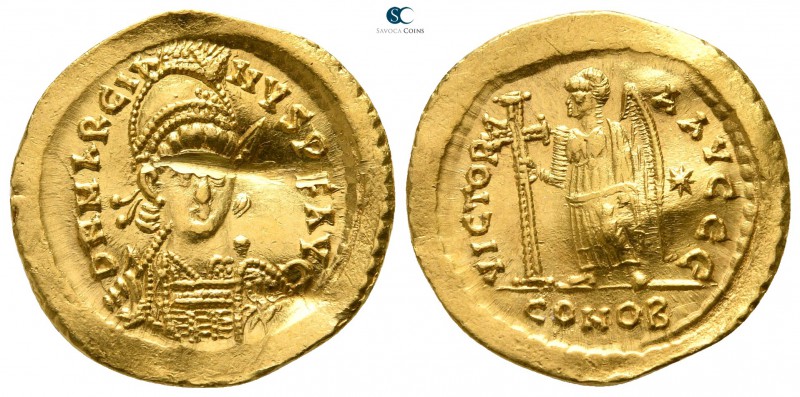 Marcian AD 450-457. Constantinople
Solidus AV

21 mm., 4,43 g.

D N MARCIA-...