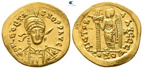 Leo II and Zeno AD 474. Constantinople. Solidus AV