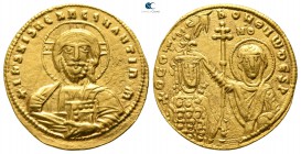 John I Tzimisces AD 969-976. Struck circa AD 973-976. Constantinople. Histamenon Nomisma AV