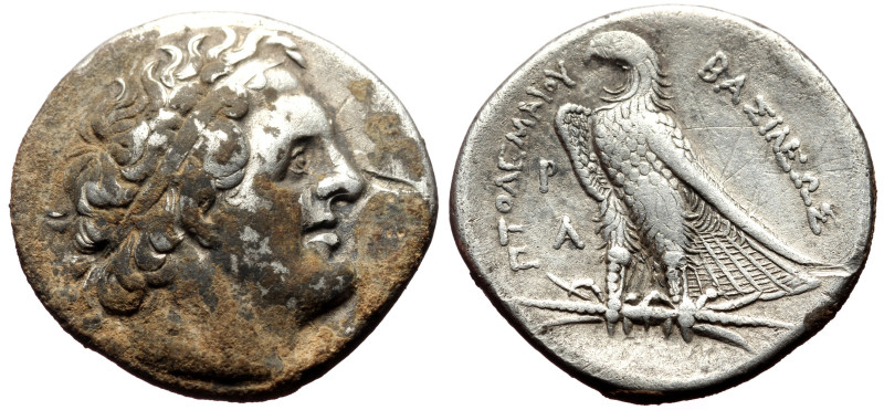 Tetradrachm AR
Ptolemaic Kings of Egypt. Ptolemy I Soter, 294-282 BC, Diademed h...