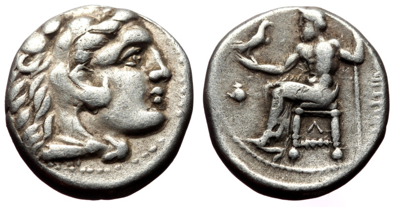 Drachm AR
Kings of Macedon, Philip III Arrhidaios, Side, 323-317 BC, Head of Her...