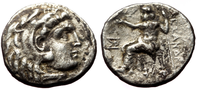 Drachm AR
Kings of Macedon, Alexander III, Magnesia ad Maeandrum, Posthumous iss...