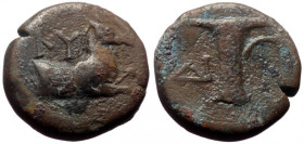 Bronze Æ
Aeolis, Kyme
15 mm, 3,80 g