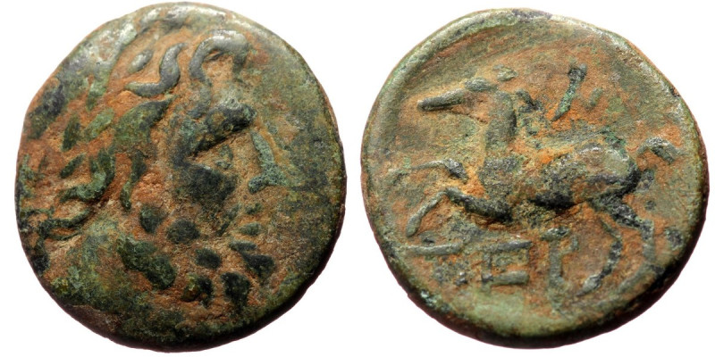 Bronze AE
Pisidia, Termessos, 1st century BC, dated CY 1 (72/1 BC), Laureate hea...
