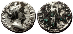 Denarius AR Diva Faustina Senior (Died 140/1), Rome