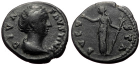 Denarius AR Diva Faustina Senior (Died 140/1), Rome