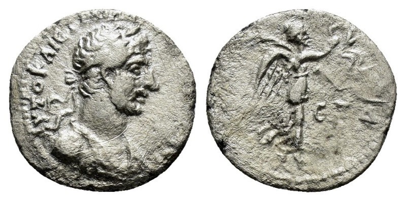 Hemidrachm AR, Hadrian.(117-138), Cappadocia, Caesaraea, ΑΥΤΟ ΚΑΙϹ ΤΡΑΙ ΑΔΡΙΑΝΟϹ...