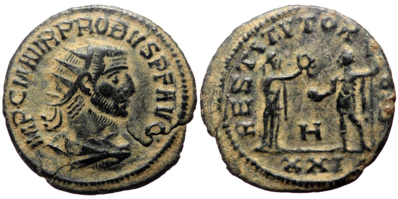 Antoninianus AE
Probus (276-282), Antioch, 276-282, IMP C M AVR PROBVS P F AVG, ...