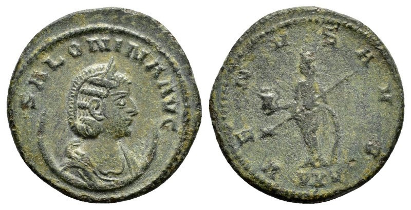 Antoninianus Æ
Salonina (Augusta 254-268), Antioch, SALONINA AVG, Diademed and d...