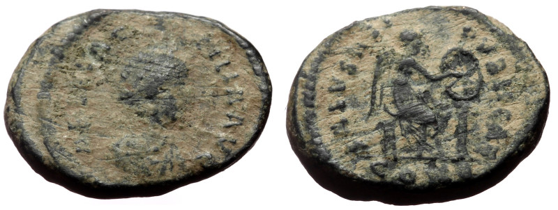 Follis Æ
Aelia Eudoxia (Augusta, 400-404)
15 mm, 2,52 g