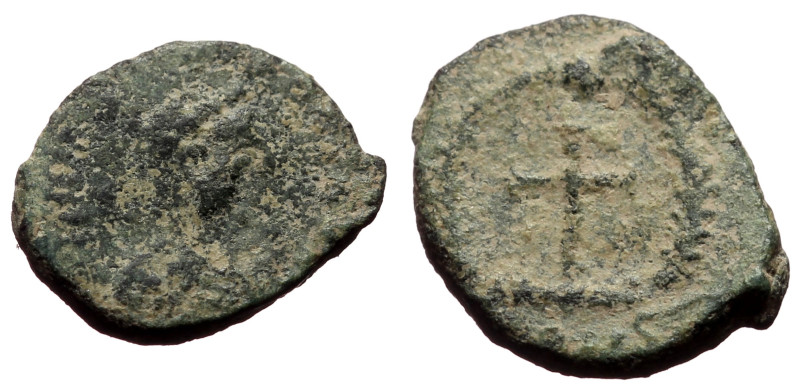 Nummus Æ
Unidentified Late Roman Provincial Coin
13 mm, 1,31 g