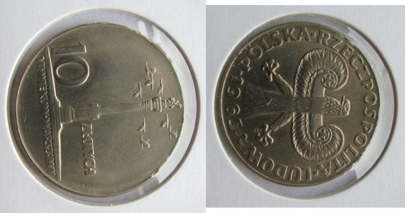 10 Zlotych Ni
Poland, 1965
28 mm, 9,50 g