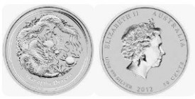 1/2 Oz AR
Australia, Year of the Dragon, 2012
16,10 g