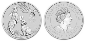 1/2 Oz AR
Australia, Year of the Rabbit, 2023
16,10 g