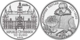 10 Euro AR
Austria, 2002, The Castle of Eggenberg, Silver 925/1000
32 mm, 17,30 g