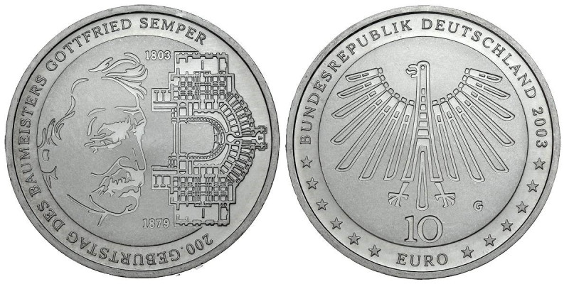 10 Euro AR
Germany, silver 925/1000
32 mm, 18 g