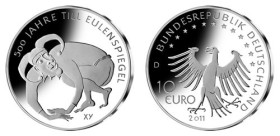 10 Euro AR
Germany, silver 925/1000
32 mm, 18 g