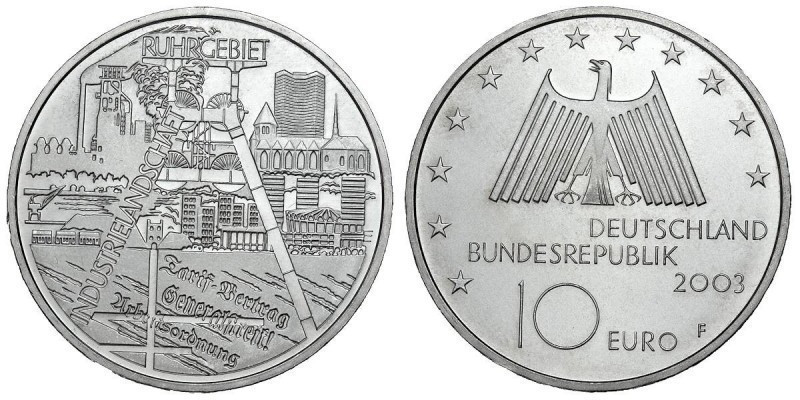 10 Euro AR
Germany, silver 925/1000
32 mm, 18 g