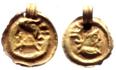 Byzantine pendant, gold, 12 mm, 0,28 g
