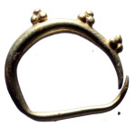 Roman earing, gold, 12 mm, 0,43 g